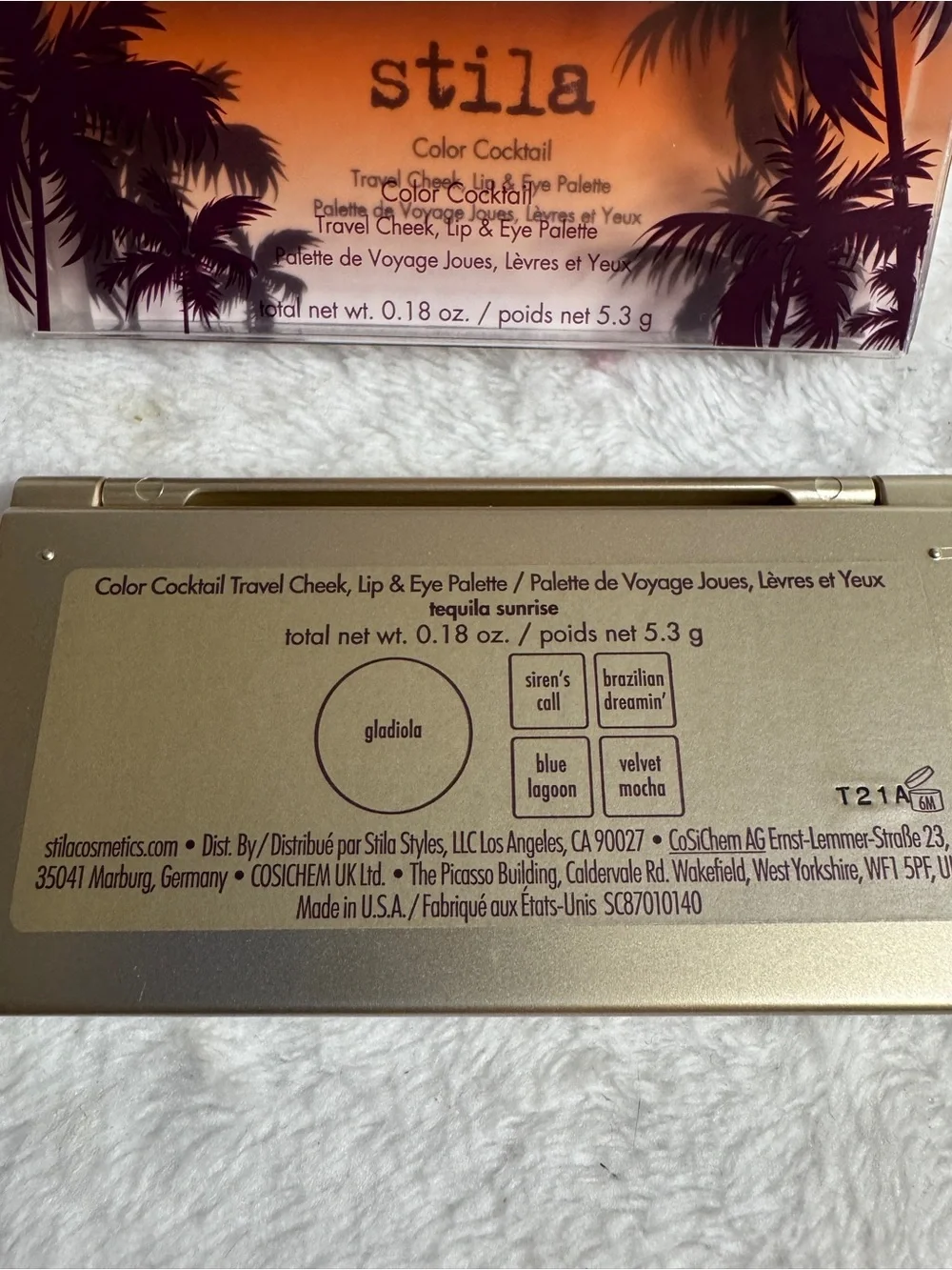 Stila Color Cocktail Travel Cheek, Lip & Eye Palette